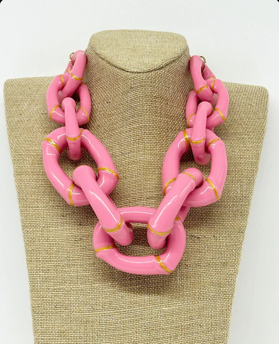 "The Michelle" Bamboo Necklace by Parker Kennedy