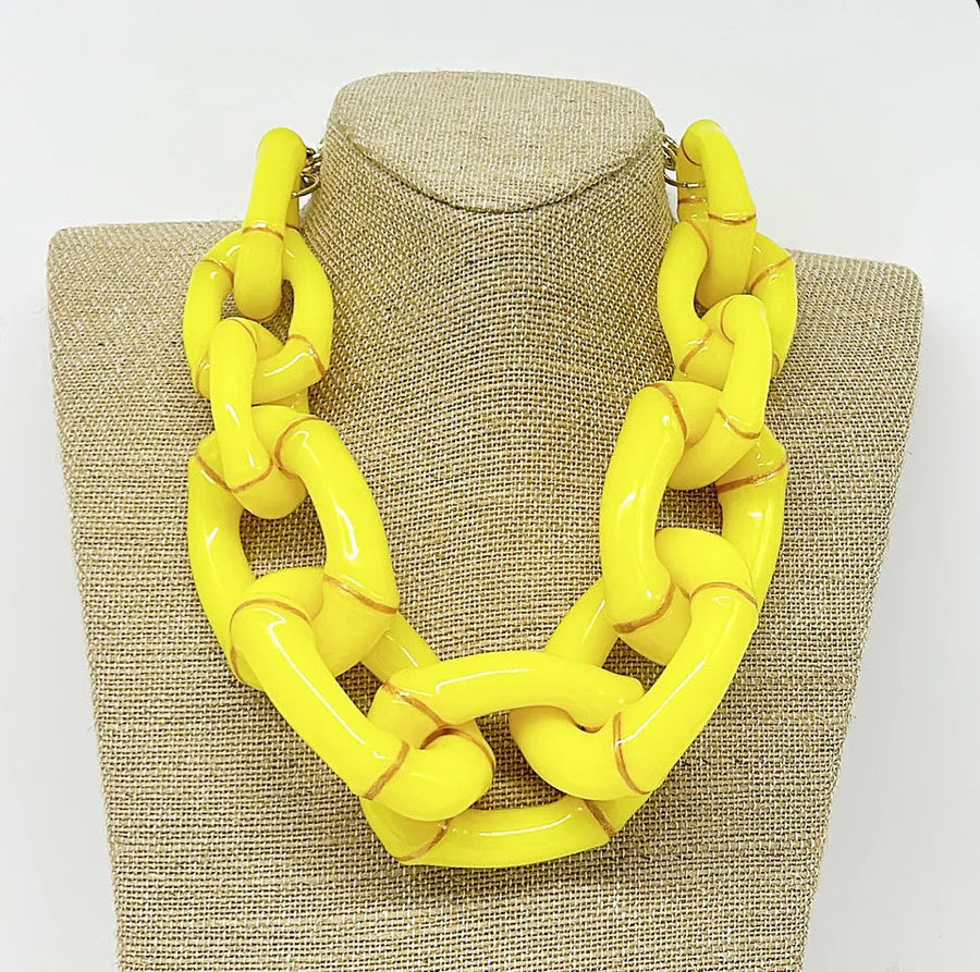 "The Michelle" Bamboo Necklace by Parker Kennedy