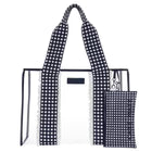 Navy Gingham Case Mate Bag