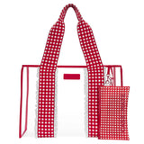 Case Mate Clear Cherry Gingham Eyelet Ruffle