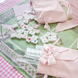 Case Mate Ballet Pink Bow Mahjong Jelly Tote