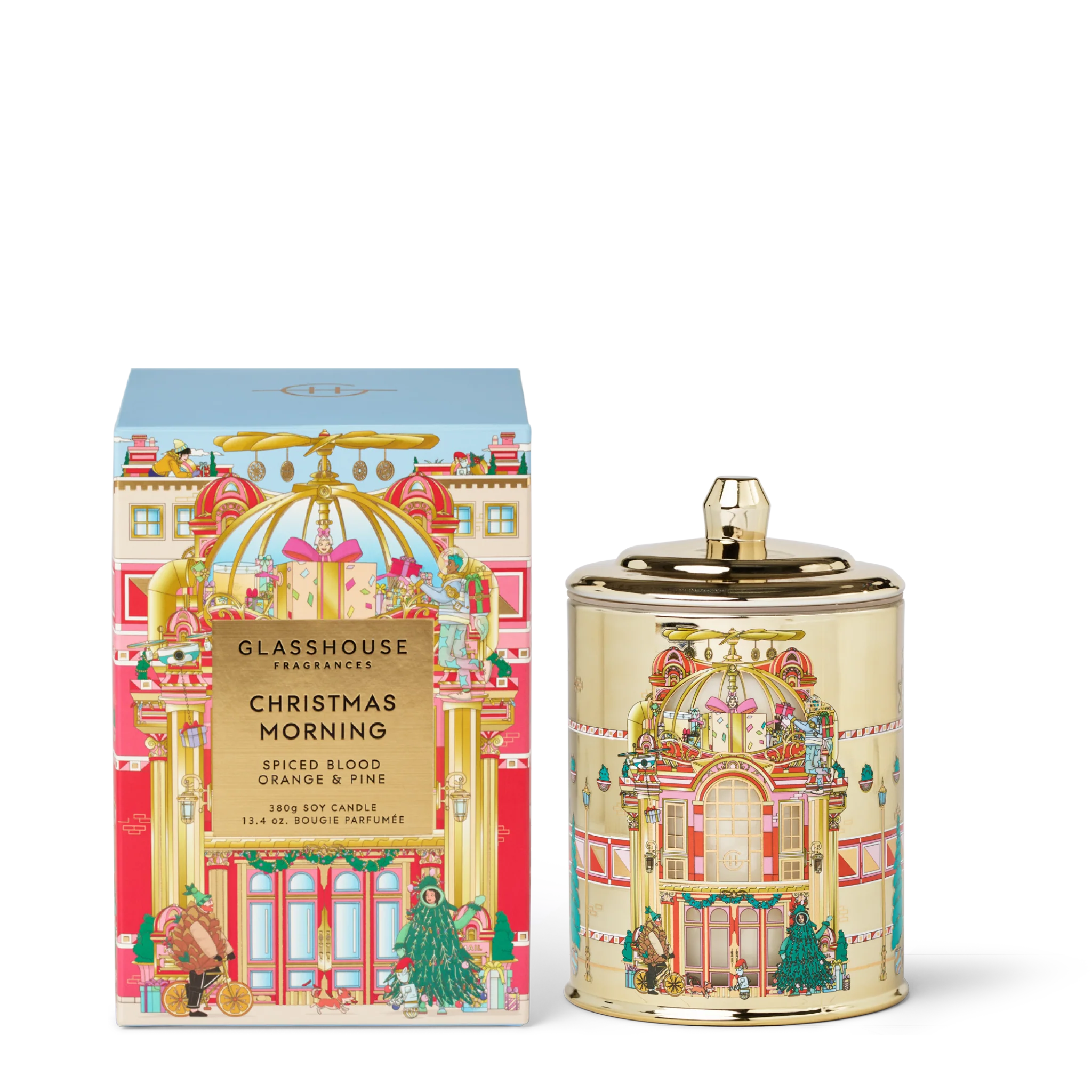 Glasshouse Christmas Morning Candle