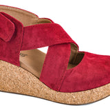 Corky Cased Closed Red