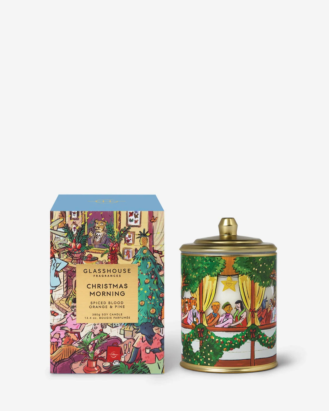 Glasshouse Christmas Morning Soy Candle