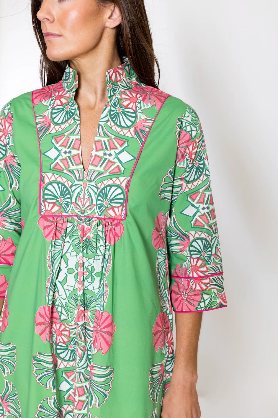 House of MBR Jade Garden Pippa Long Dress