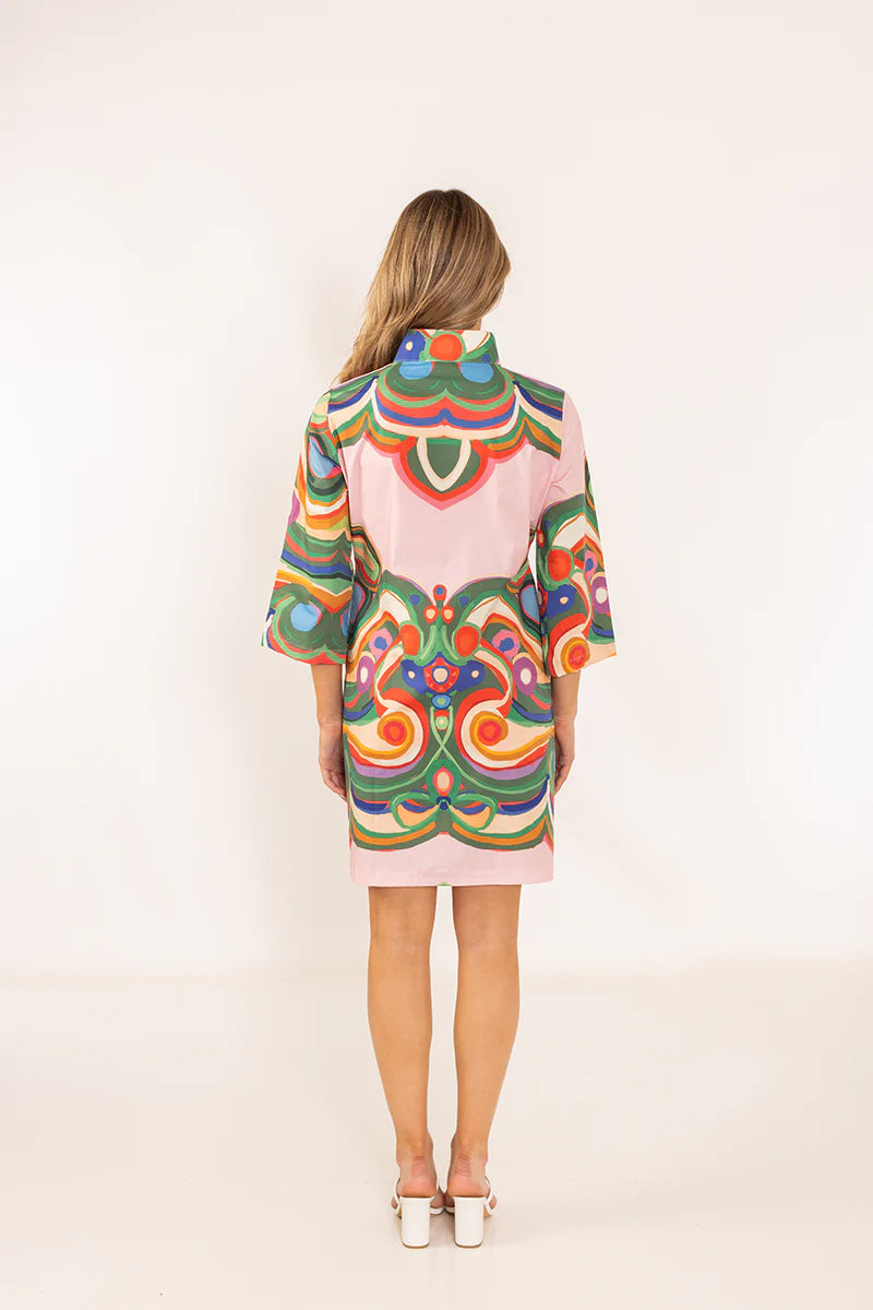 House of MBR  Venice Bouvier Short Dress