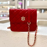 Caroline Hill Evelyn Crossbody in Red