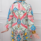 House of MBR Mint Chinois Shirt Dress