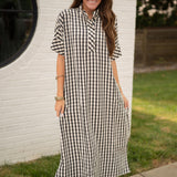 Classic Gingham Dress