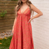 Free People Tart Berry Maxi Dress