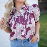 Autumn Floral Top