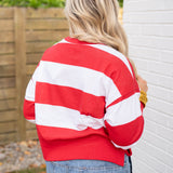 America Stripe Relaxed Sweatshirt