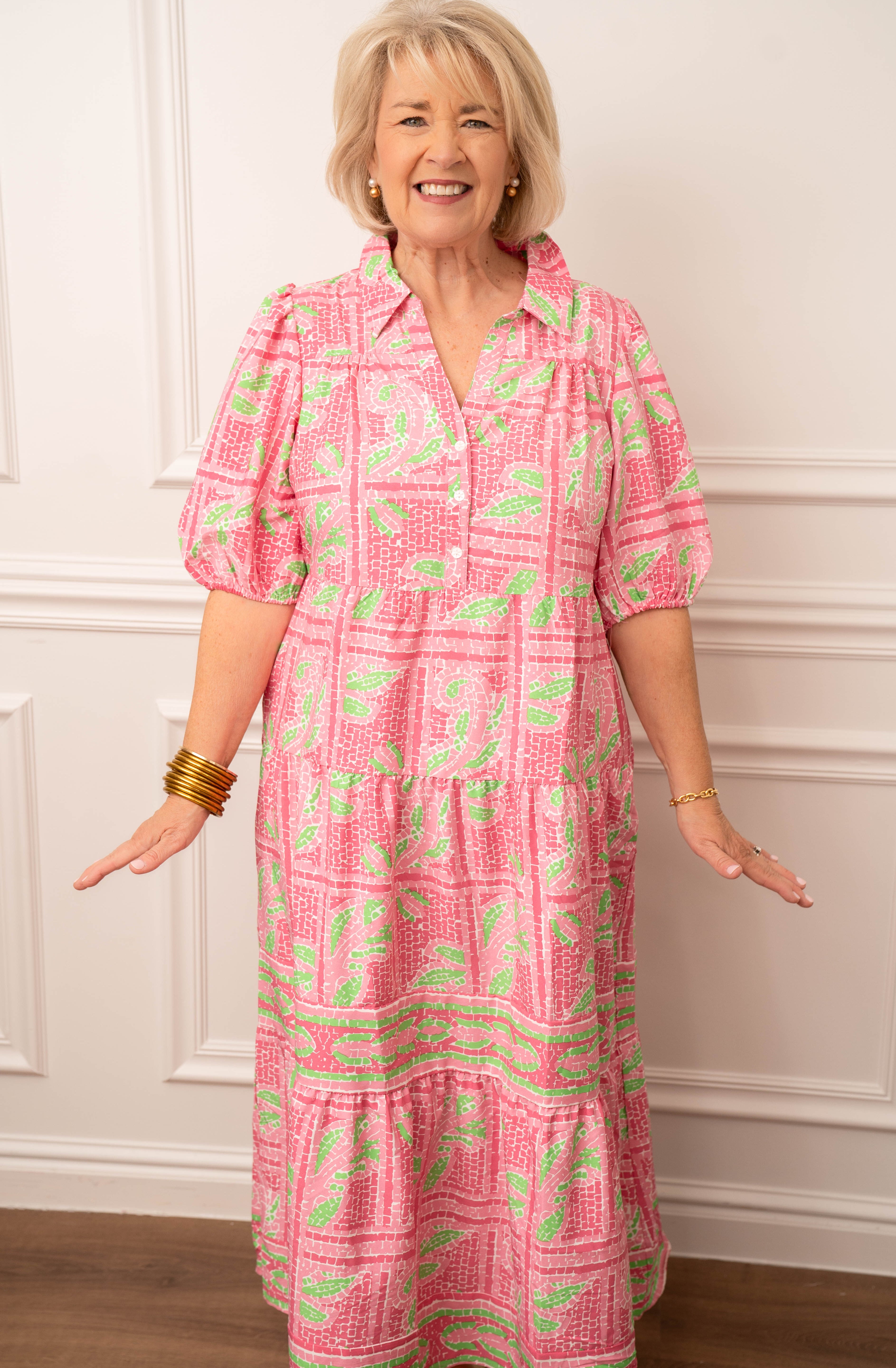 Mary Square Eloise Maxi Dress