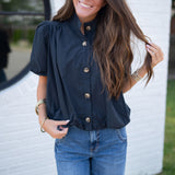 Bubble Top Black
