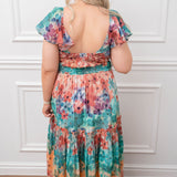 Free People Soft Tropic Combo Dress