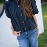 Bubble Top Black