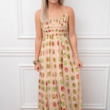 Free People Dusty Pink Combo Dress