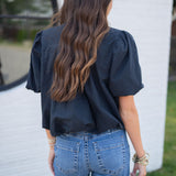 Bubble Top Black