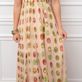 Free People Dusty Pink Combo Dress