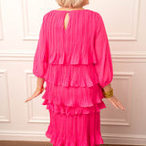 JOH Hot Pink Ruffle Skirt