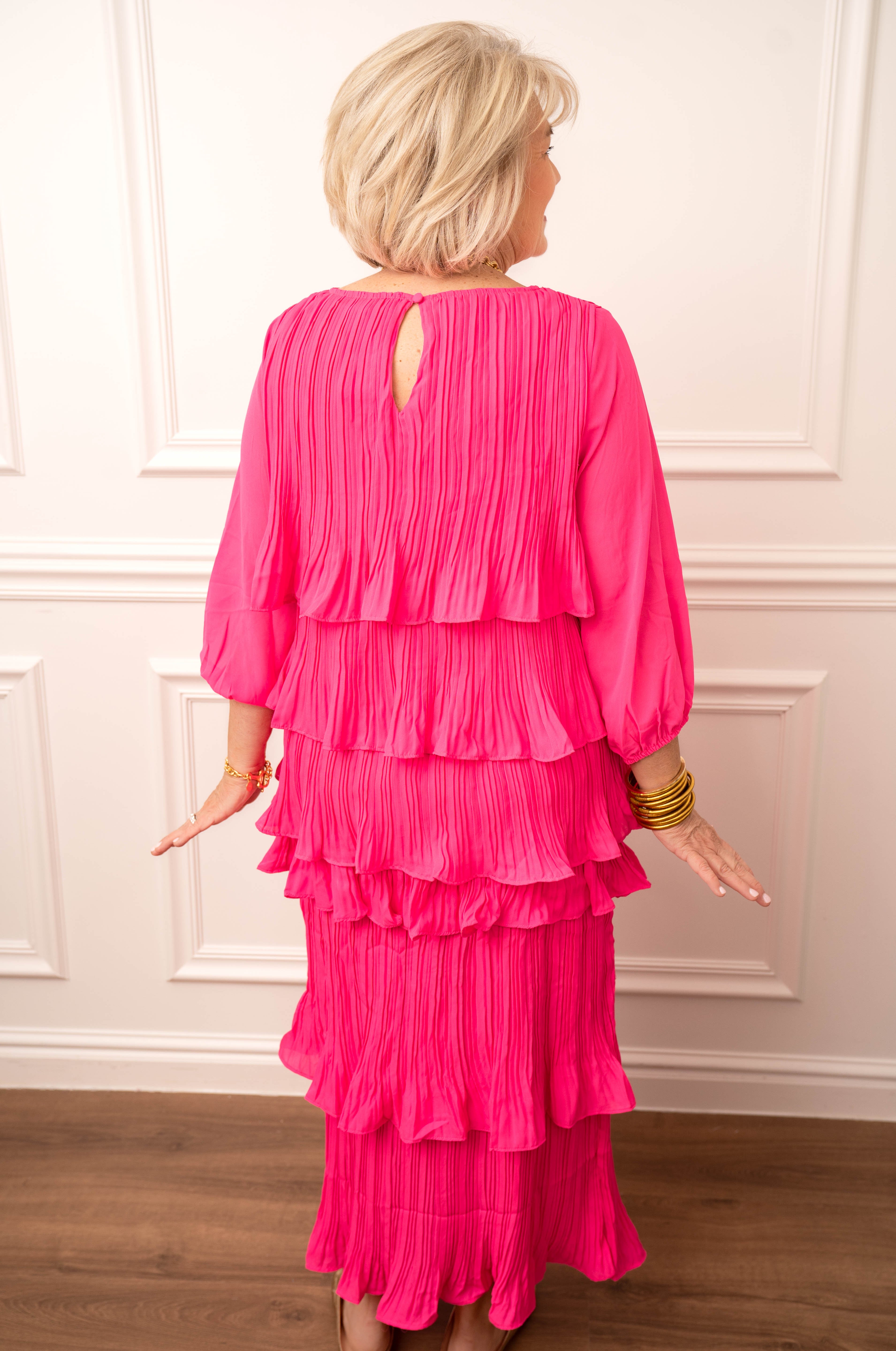 JOH Hot Pink Ruffle Skirt