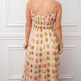 Free People Dusty Pink Combo Dress