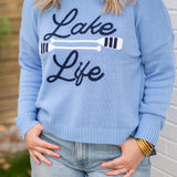 Shiraleah Blue Lake Life Sweater