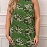 Palm Leaf Dress