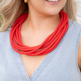 Red Cord Necklace