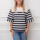 Sail Away Linen Top