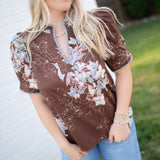 Blue Willow Blouse