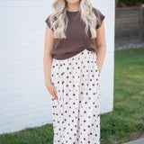 Polka Dot Sweater Dress