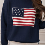 American Flag Sweater