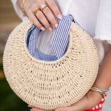 Shiraleah Navy Luna Mini Bag