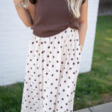 Polka Dot Sweater Dress