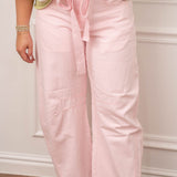 Mineral Washed Barrel Jean