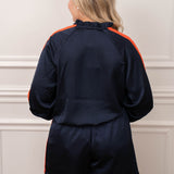 Navy Track Shorts
