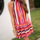 Plum Combo Dress