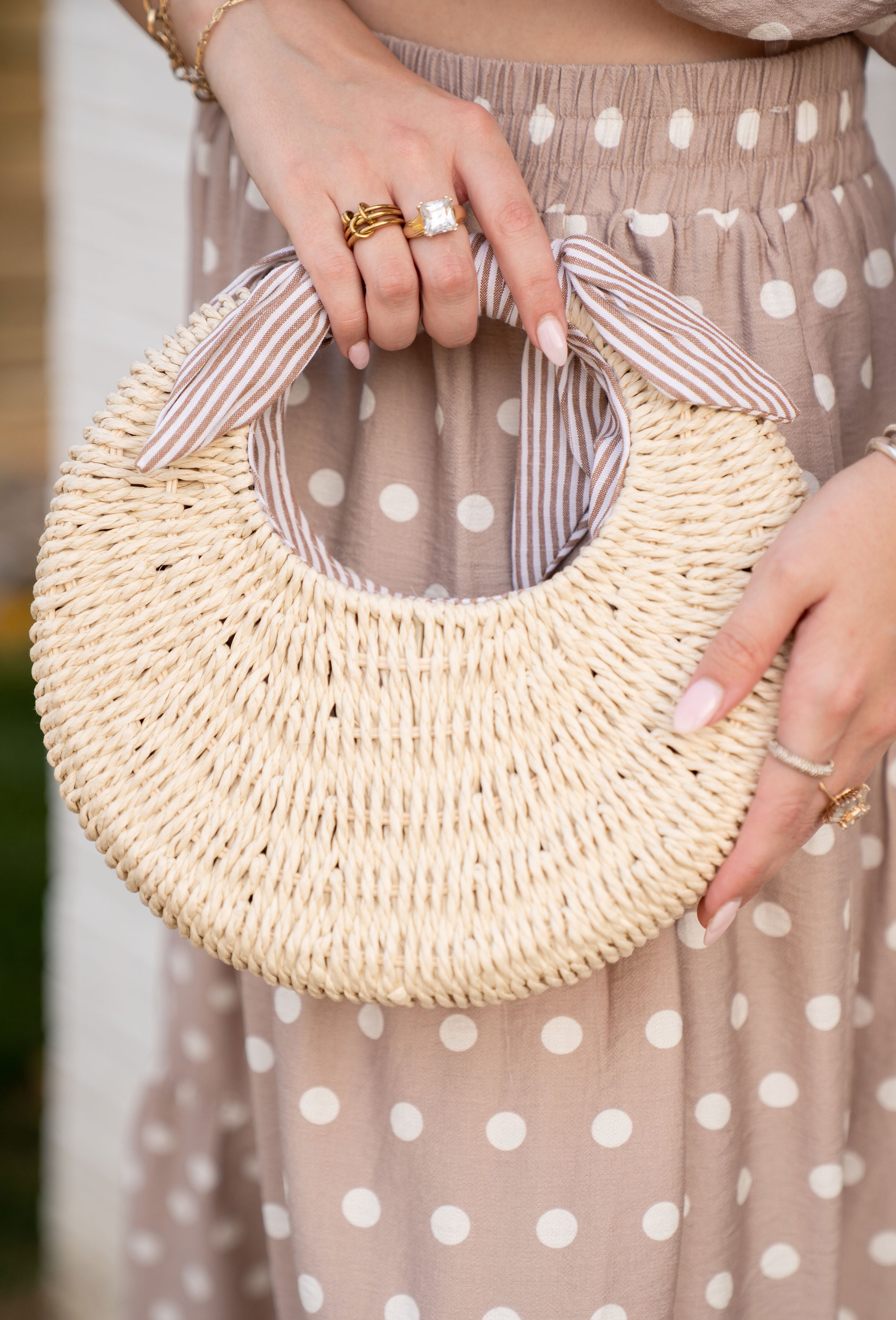 Shiraleah Brown Luna Mini Bag