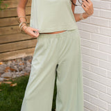 Z Supply Scout Jersey Crop Flare Pant