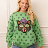 Queen of Sparkles Mad Hatter Sweater