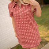 Sweet Spot Dress/Terra Cotta