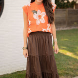 Sunset Blooms Sweater