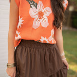 Sunset Blooms Sweater