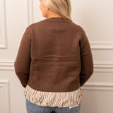 Hazelnut Stripe Sweater