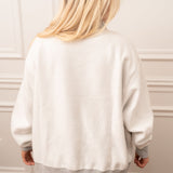 Reversible Halloween Mock Neck