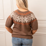 The Orchard Sweater Mocha Combo