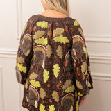 Queen of Sparkles Happy Thanksgiving Dress
