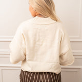 Cozy in Cream Sweater