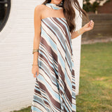 Carolina Blue Maxi Dress